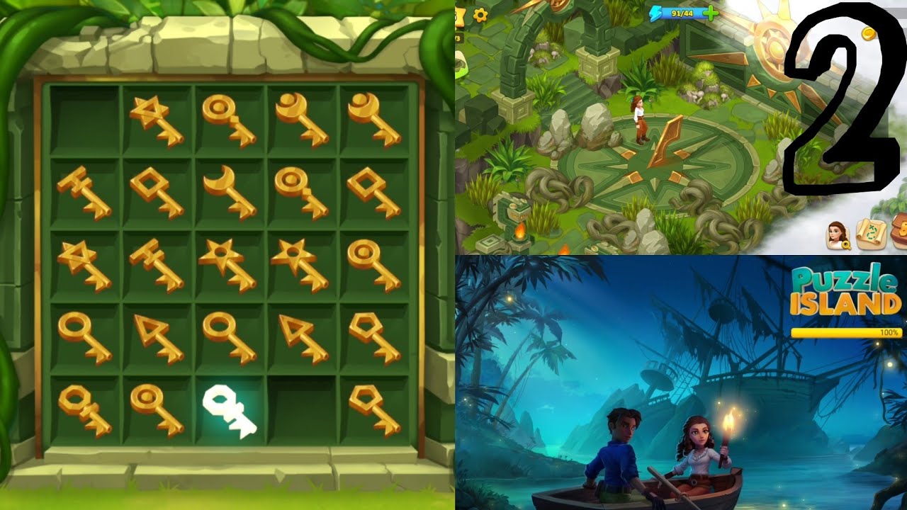 Puzzle Island [ Android ] Gameplay Walkthrough and showing some of the game's features Part 2