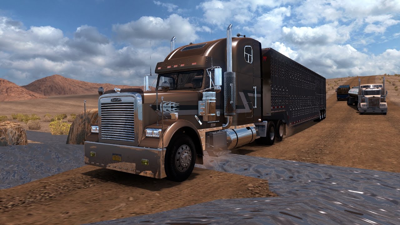 ATS Freightliner Classic XL Jaula de Vacas! Guerrero Negro a Mexicali!México Euro Truck Simulator 2