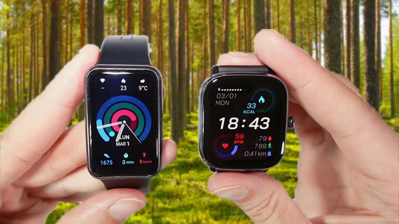 Amazfit GTS 4 Mini vs Huawei Watch Fit 2 | Both Smartwatches With GPS!