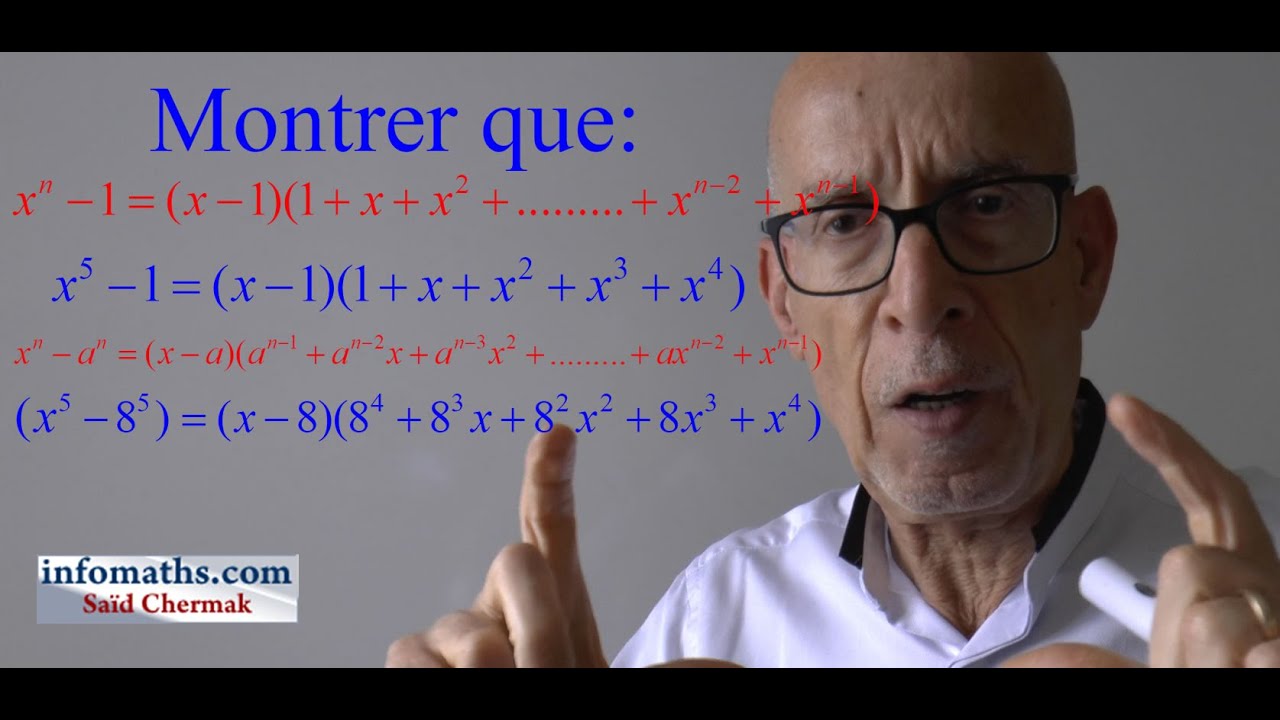 FACTORISER UNE DIFFÉRENCE DE PUISSANCES