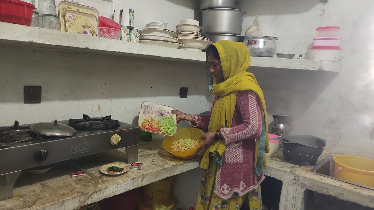 Village Traditional family vlogs|Village style dahi bhla recipe|Pak village family|Bushra familyvlog