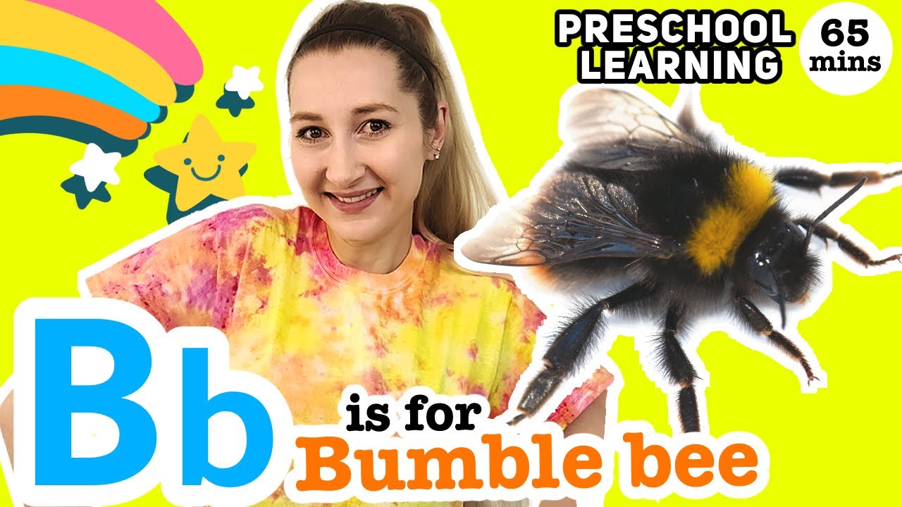 Preschool Learning: Letter B, Bees & Bugs (65 min class)