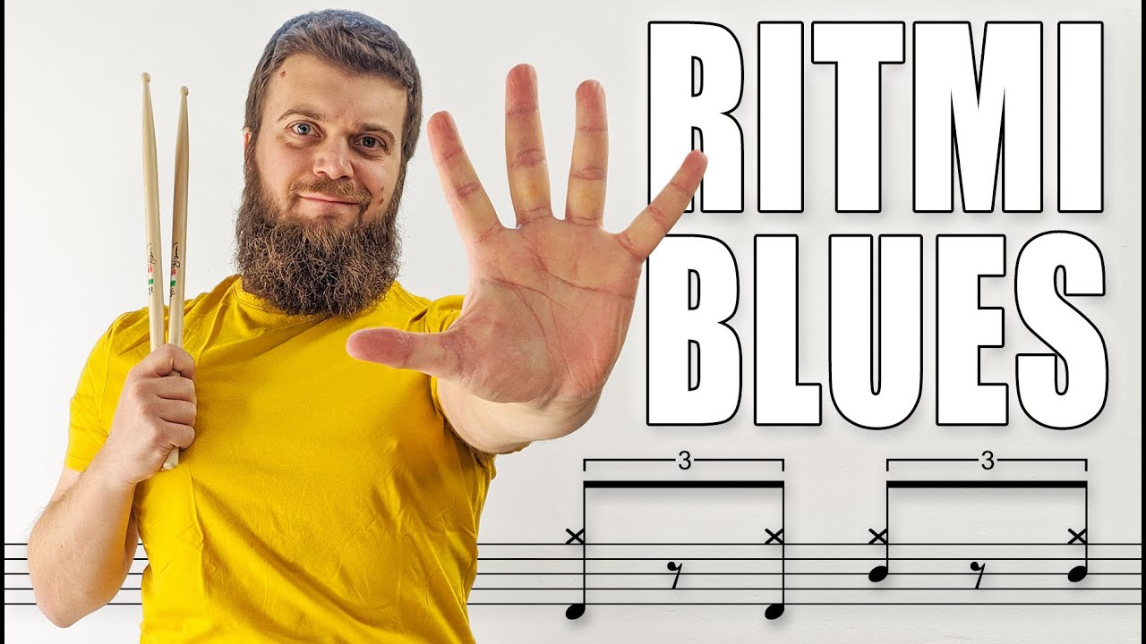 5 SHUFFLE da sapere (+1) // Ritmi BLUES!