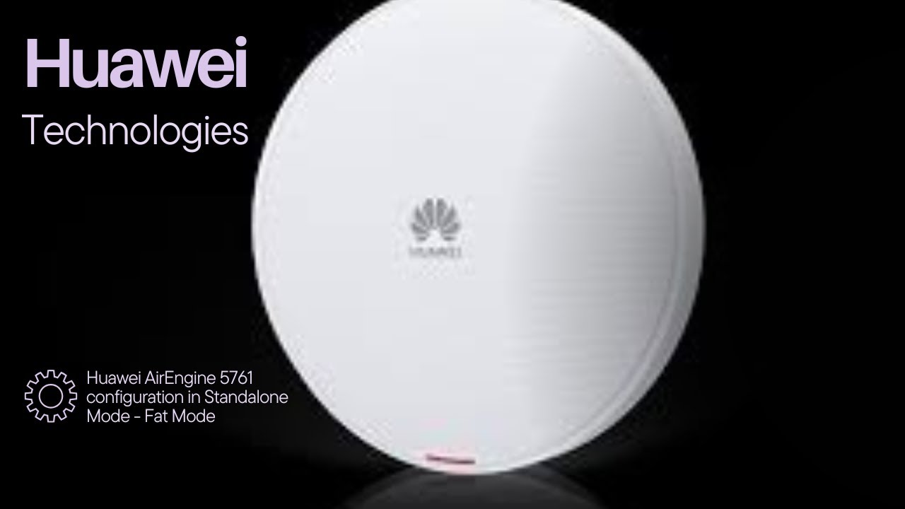 Step-by-Step Huawei AirEngine Fat AP Configuration | No Controller Needed!