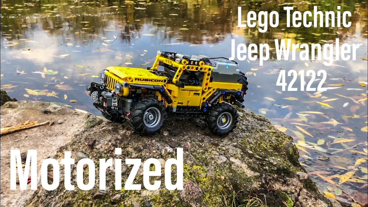 Lego Technic Jeep Wrangler 42122 Motorized