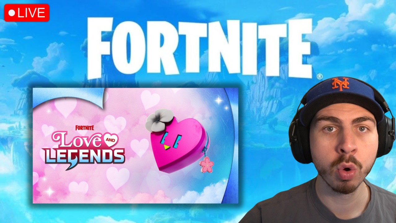 🔴LIVE - Zero Build Fortnite Valentines Update!