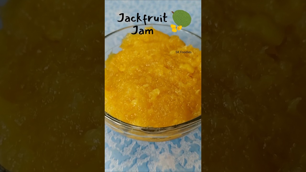 Homemade Jackfruit Jam &ndash; Sweet, Sticky & Tropical! 🌴 #shorts #shortsvideo