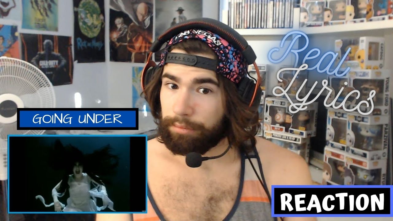 Evanescence Going Under Reaction - First Time Hearing!