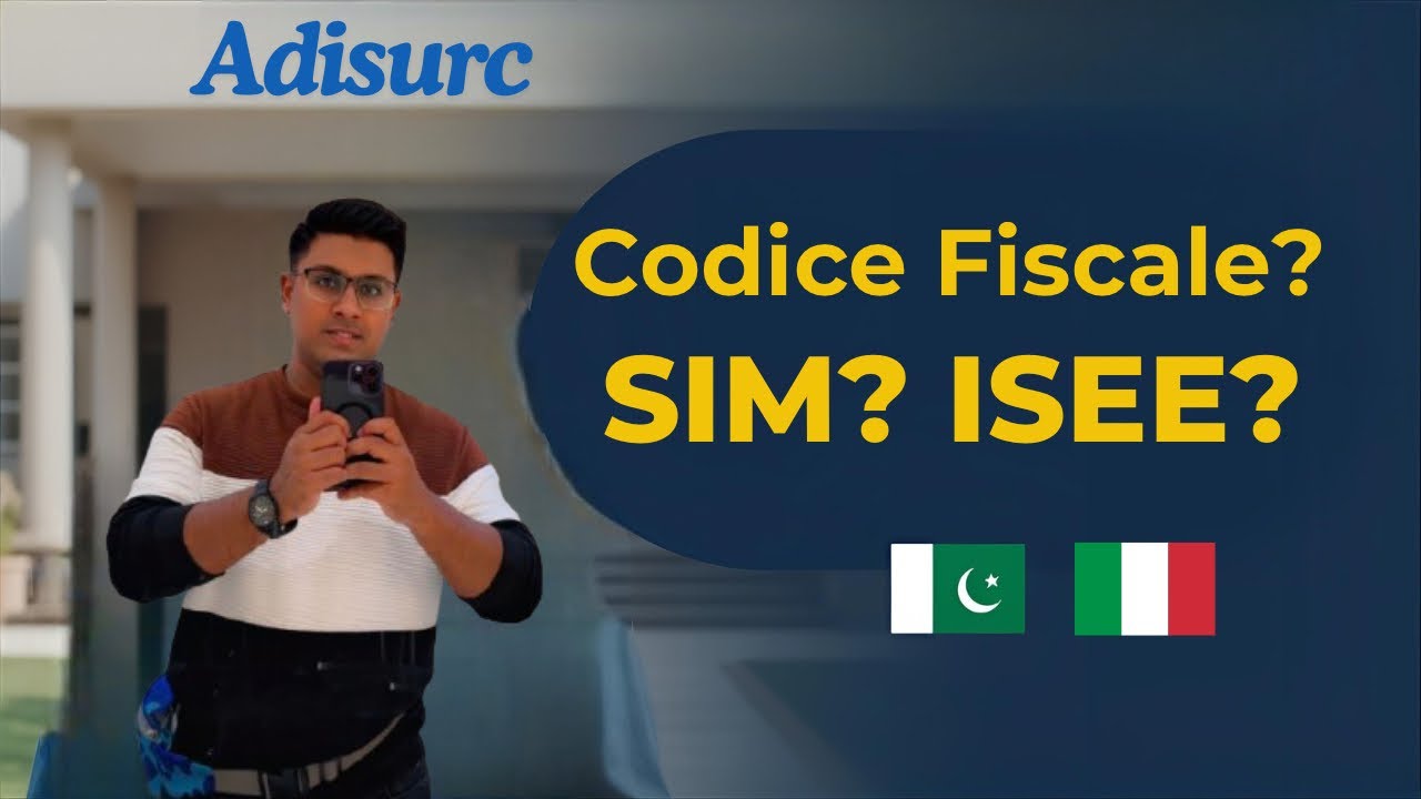 New Student Full Guide in Italy 🇮🇹 | Adisurc Scholarship Fix + Codice Fiscale + SIM + ISEE | Napoli