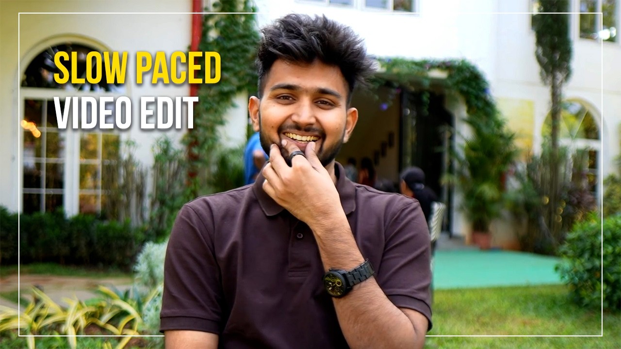 Second (2.1) Assignment | Slow Paced Edit | Not Just an Editing Course | C12 | @TharunSpeaks