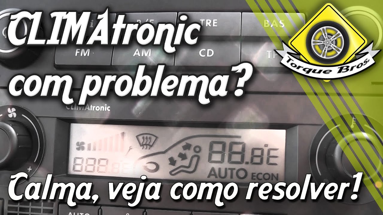 Ar Digital CLIMAtronic com defeito? O Edu te ensina a arrumar! [TorqueBros]
