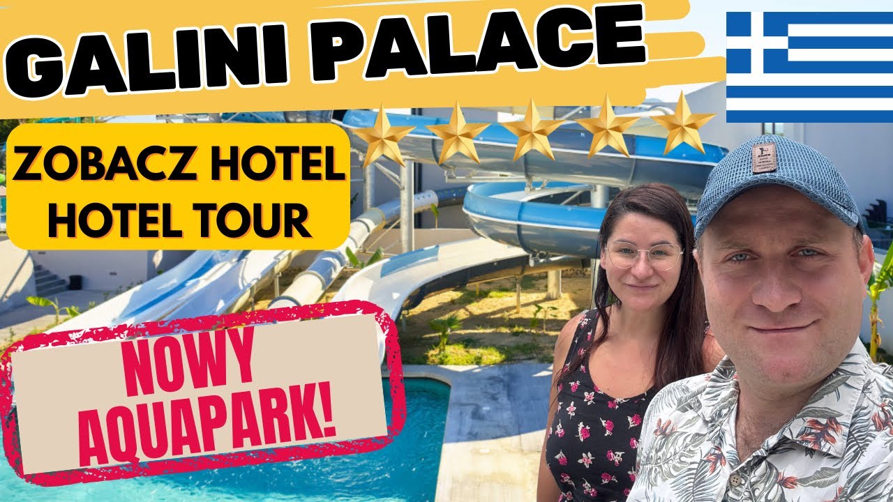 🇬🇷GALINI PALACE 5⭐️⭐️⭐️⭐️⭐️ Hotel All Inclusive Grecja. Kreta.