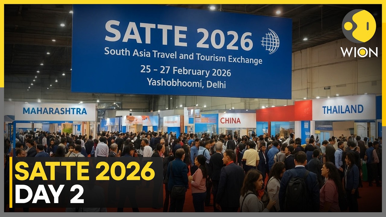 SATTE 2026: Tourism Boom in India | WION News