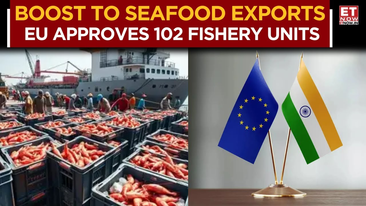 Indian Exports to EU Set To Rise! European Union Lists 102 New Fishery Units | Shrimp Stocks Abuzz