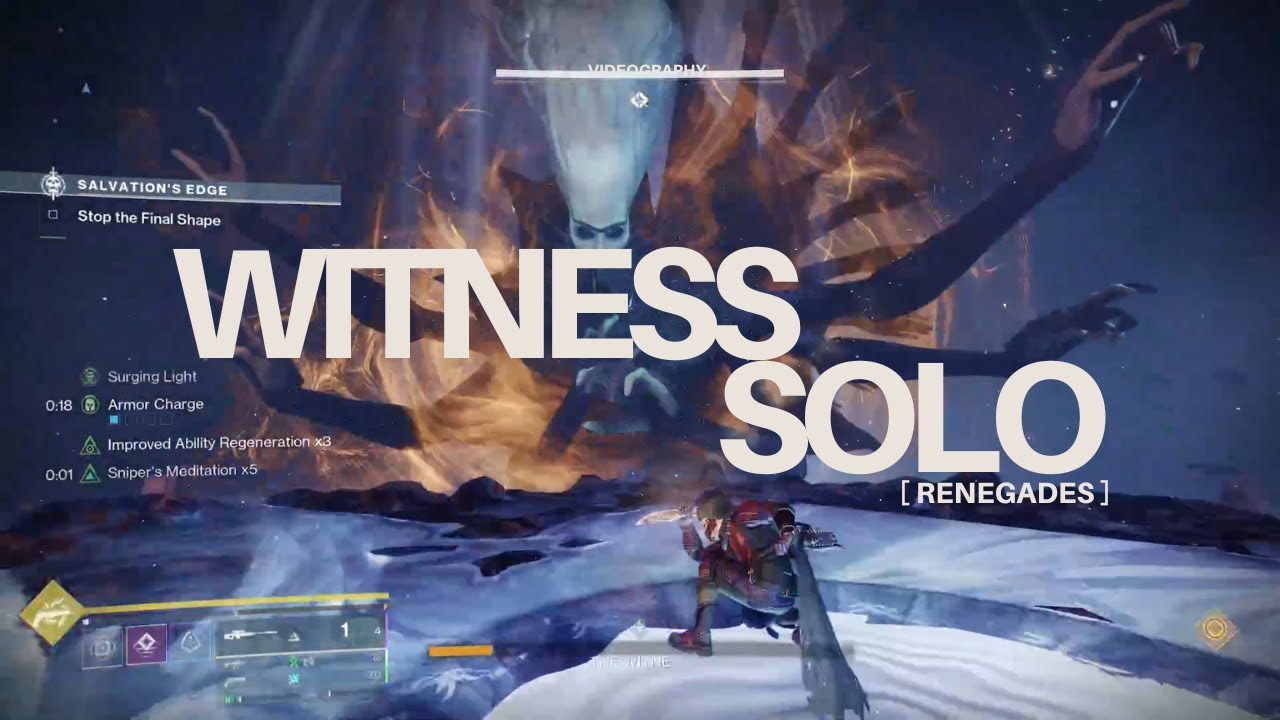 Solo Clear — The Witness [Renegades]
