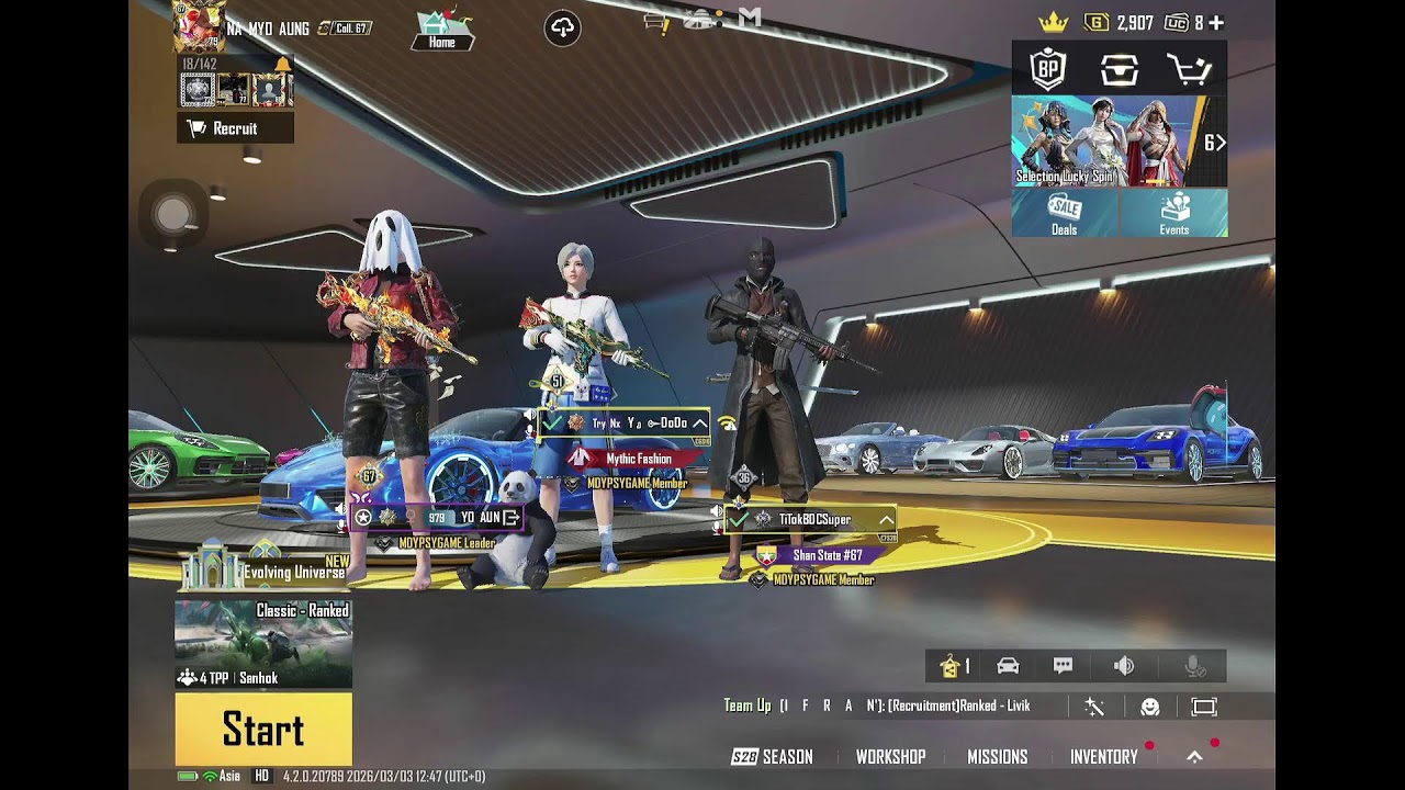 PSY Gaming Live Stream