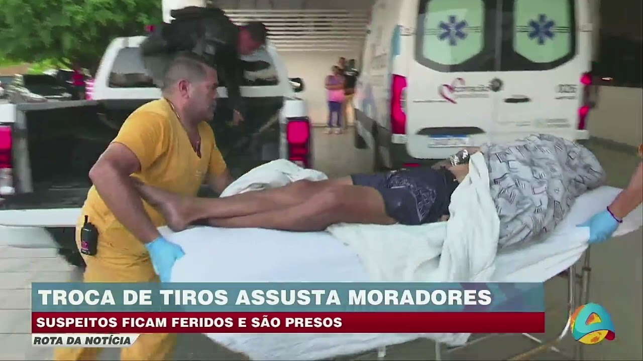 Rota da notícia - Confronto armado deixa suspeitos feridos e presos