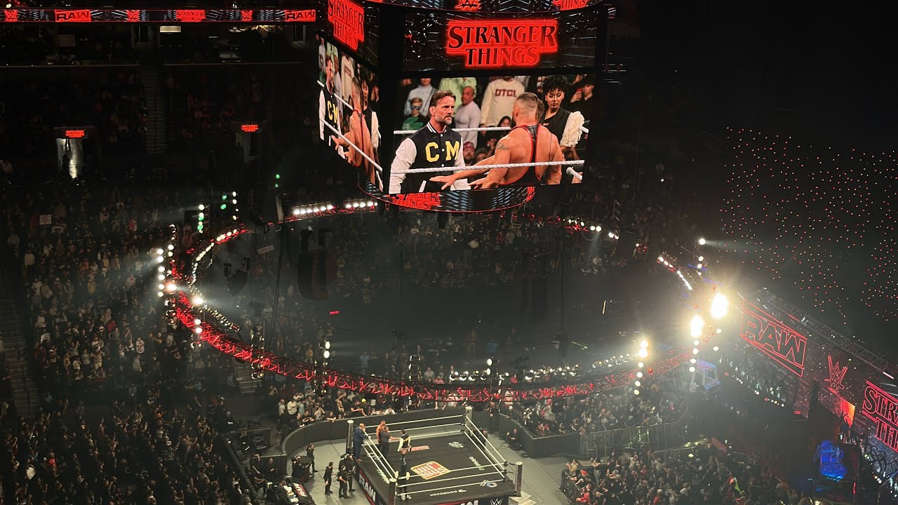 CM Punk Entrance live at Barclays Center as World Heavyweight Champion. WWE Raw: January 5, 2026