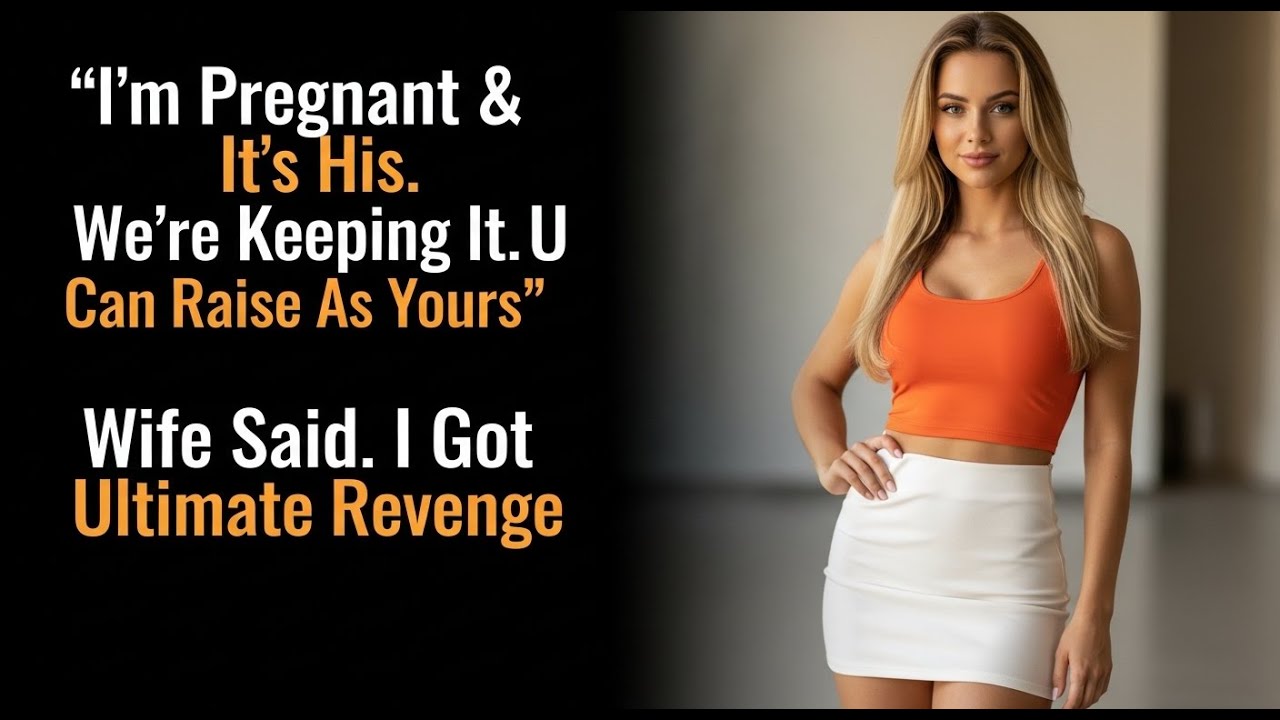 “I’m Pregnant & It’s His. We’re Keeping It. U Can Raise As Yours,” Wife Said. I Got Ultimate Revenge