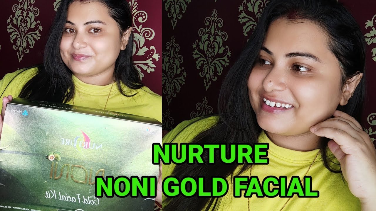 Nurture Noni Gold Facial(6 in 1) kit ReviewAnd applycation #smartvaluelimited  #nurture #review