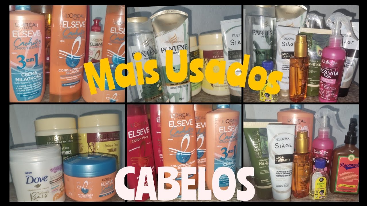 PRODUTOS Capilares Mais Usados do momento 