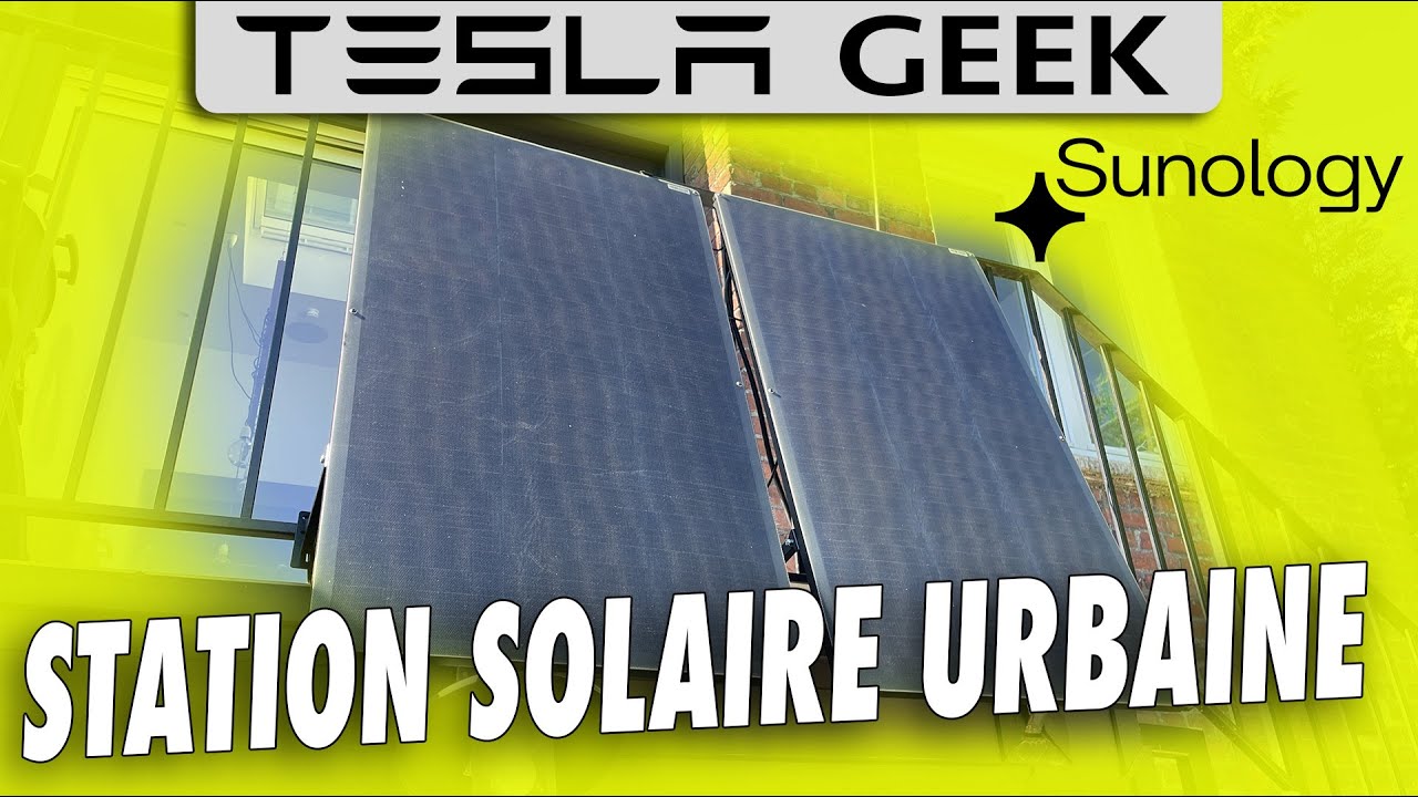Faites bosser votre balcon en appartement avec la station solaire urbaine Sunology CITY