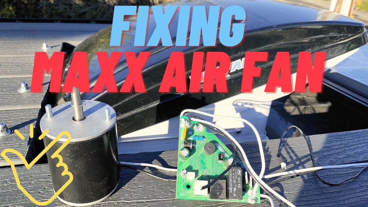 Maxx Air Fan repair and beeping issues!