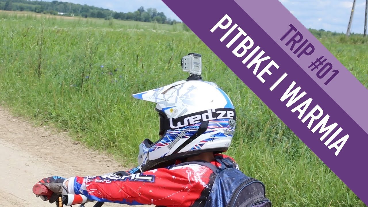 Trip #01 - Odwiedzamy Warmię, (Pitbike MRF Runner 80/140RC)