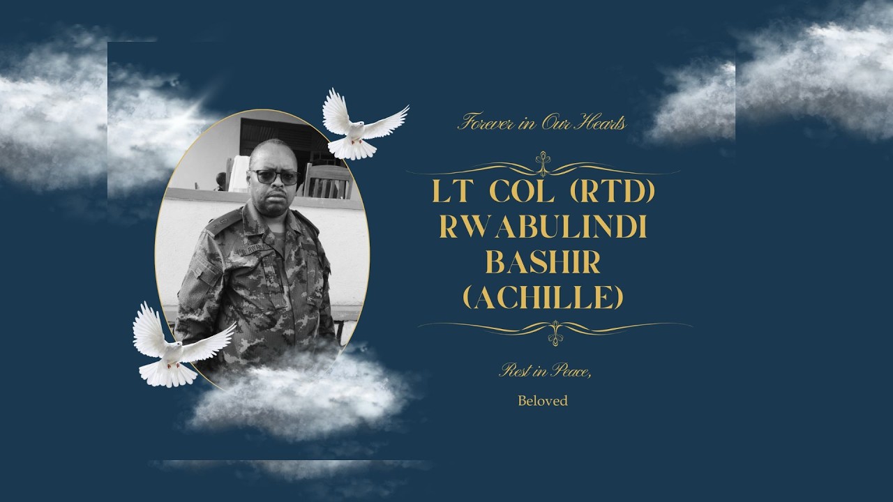 Farewell with Honours – LT COL (RTD) RWABULINDI BASHIR (ACHILLE)  | 12.02.2026