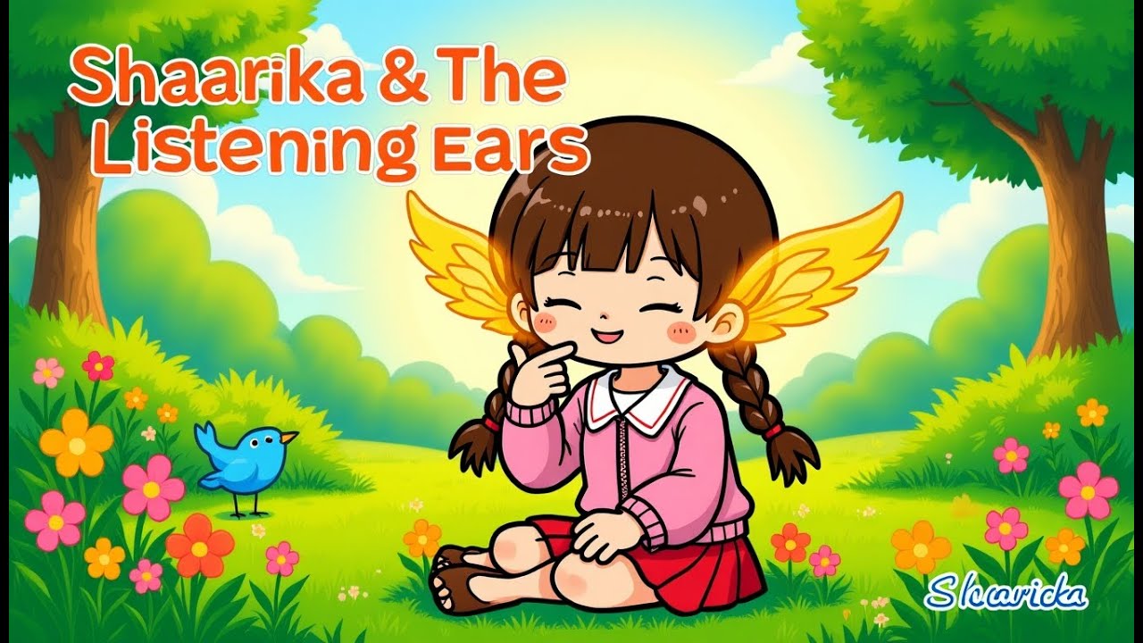 The Listening Ears! 🐘 Shaarika's Secret to Being a Good Listener! (AI Story)