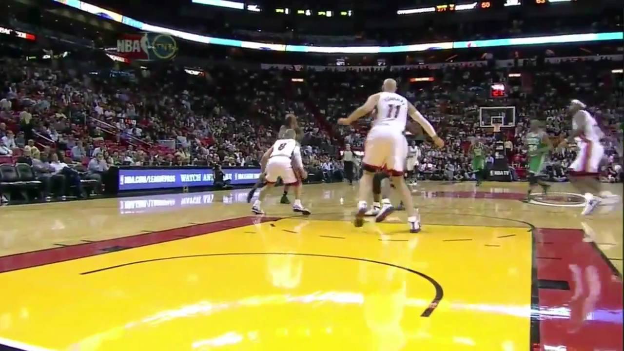 Ray Allen hits 7 threes vs. Miami Heat (Nov. 11, 2010)