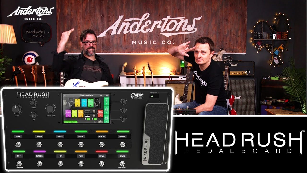 Headrush Guitar Multi FX Pedalboard with Touch Screen!