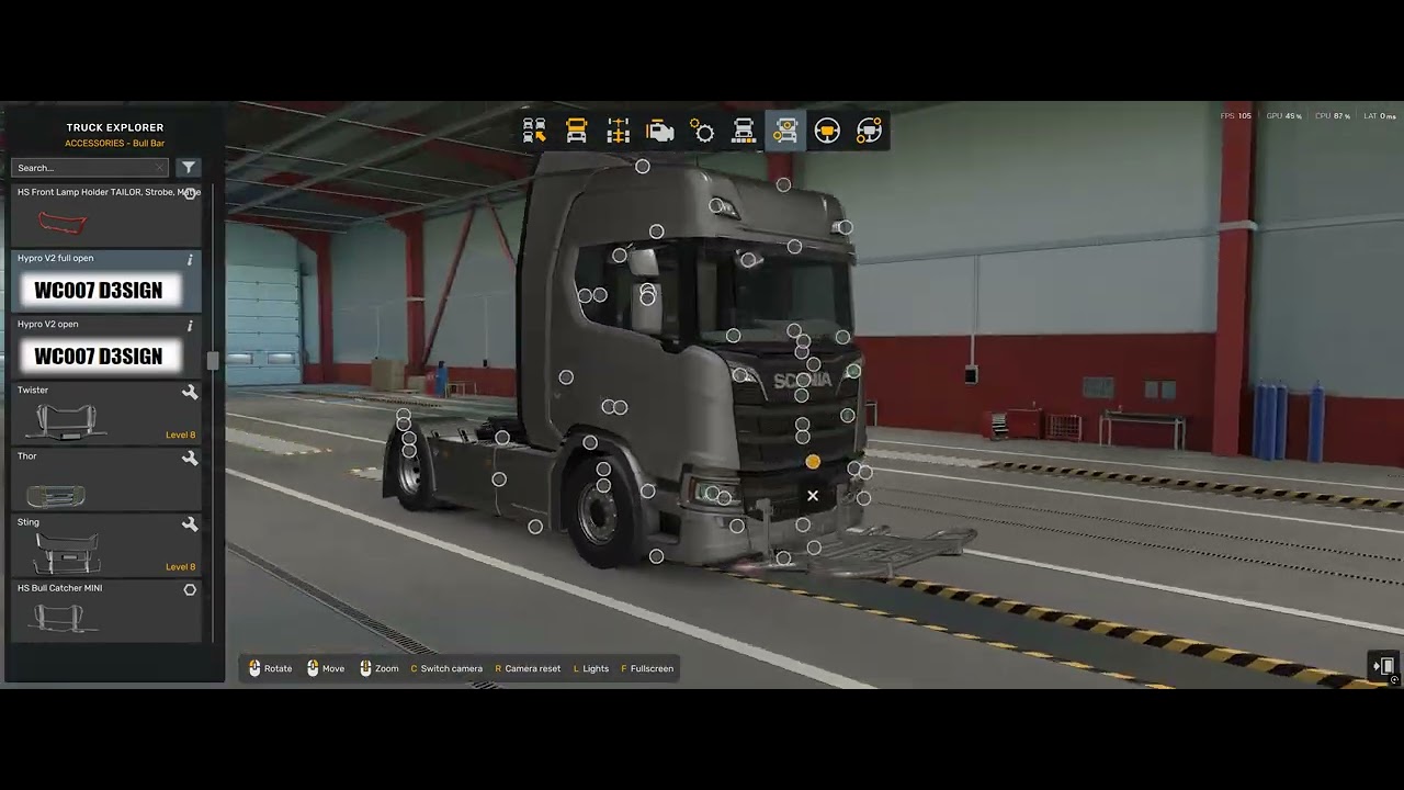 ETS2 Scania NG  hypro V2 cleaning/maintenance version