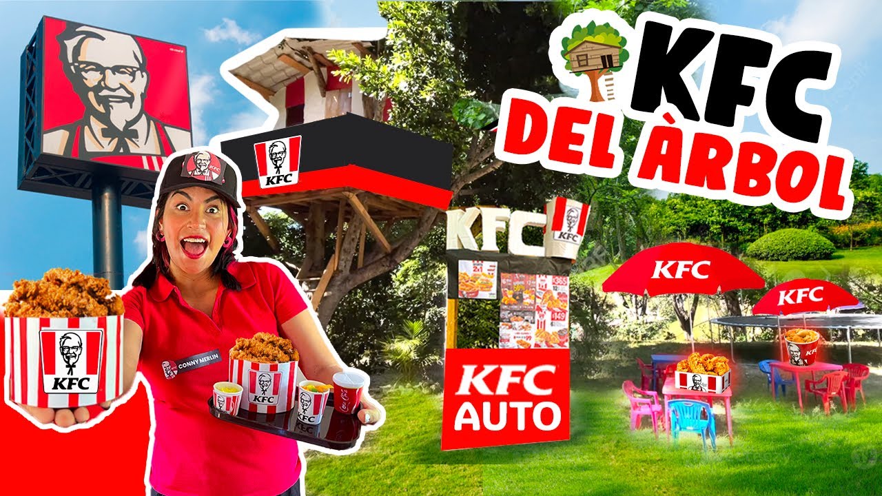 🍗 KFC del &Aacute;RBOL &iexcl;DE JUGUETES! 🌳 CUBETAS &iexcl;ENSALADAS! 🥗 &iexcl;PUR&Eacute; DE PAPAS! 🥔🍟 AUTO-SERVICIO 🚗