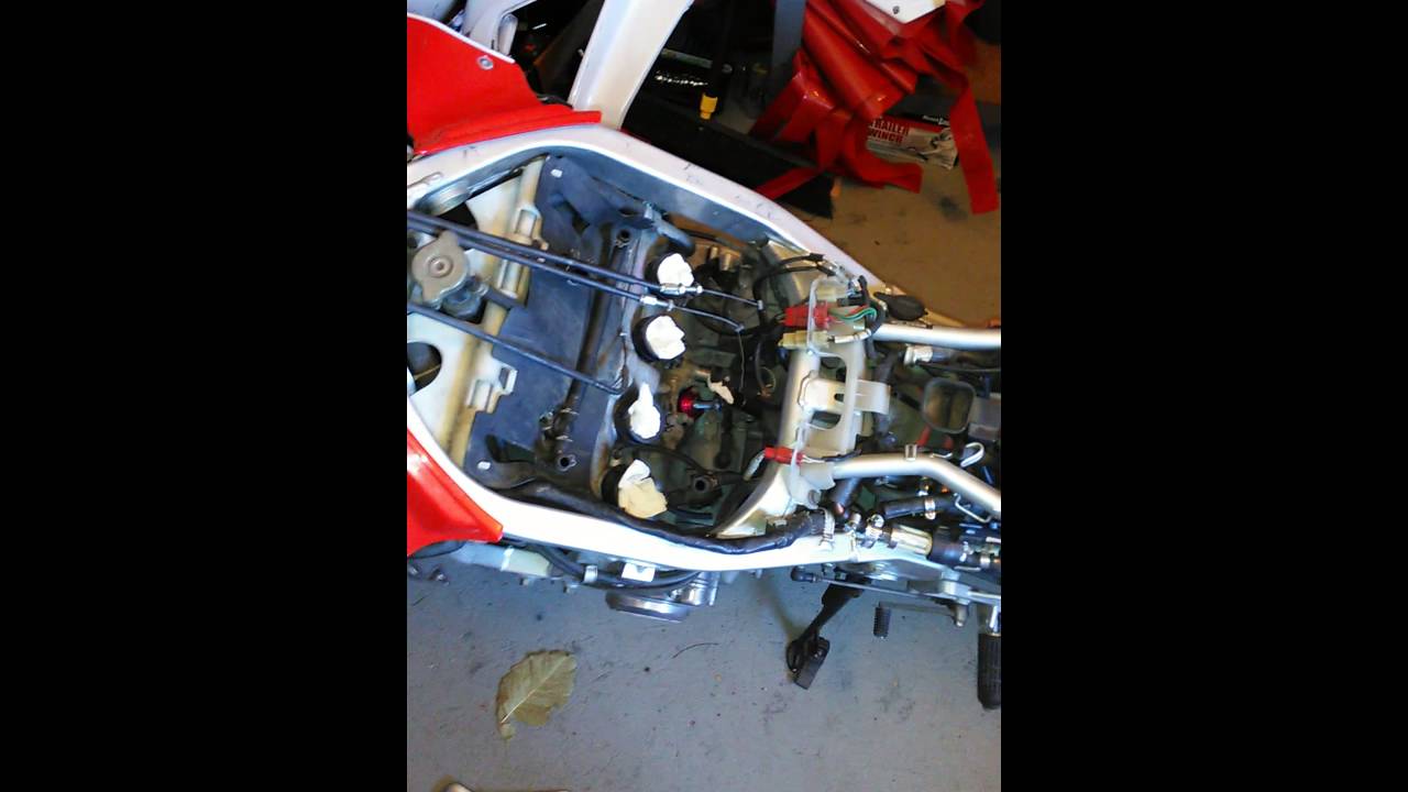 1987 Honda hurricane 600 manual cam chain tensioner modification