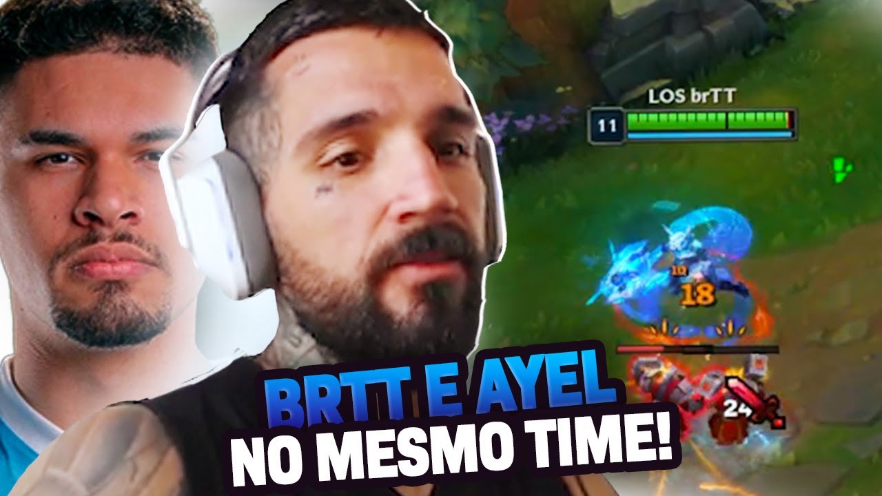 BRTT E AYEL CAIRAM NO MESMO TIME NA SOLOQ DO CHALLENGER