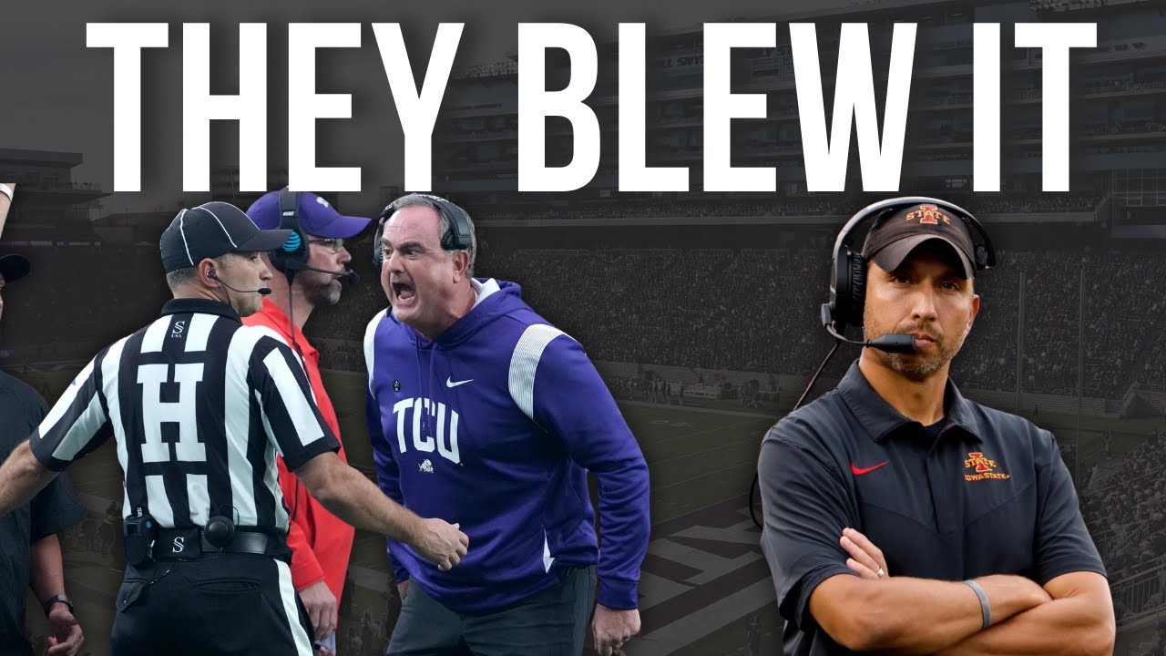 Iowa State and TCU BLOW IT; Awful Afternoon for the Big 12