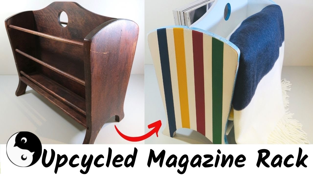 Upcycled Magazine Holder | Birdz of a Feather