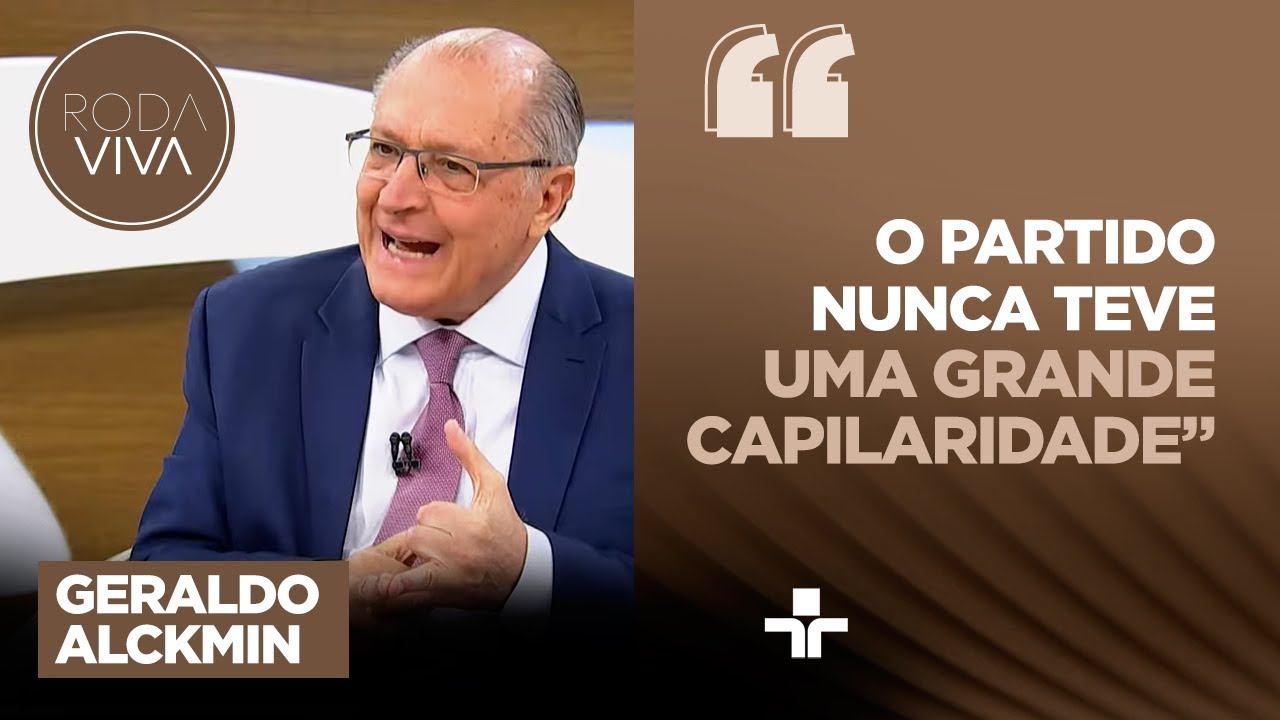 Vice-presidente Geraldo Alckmin reflete sobre a crise do PSDB e sua relevância no cenário político