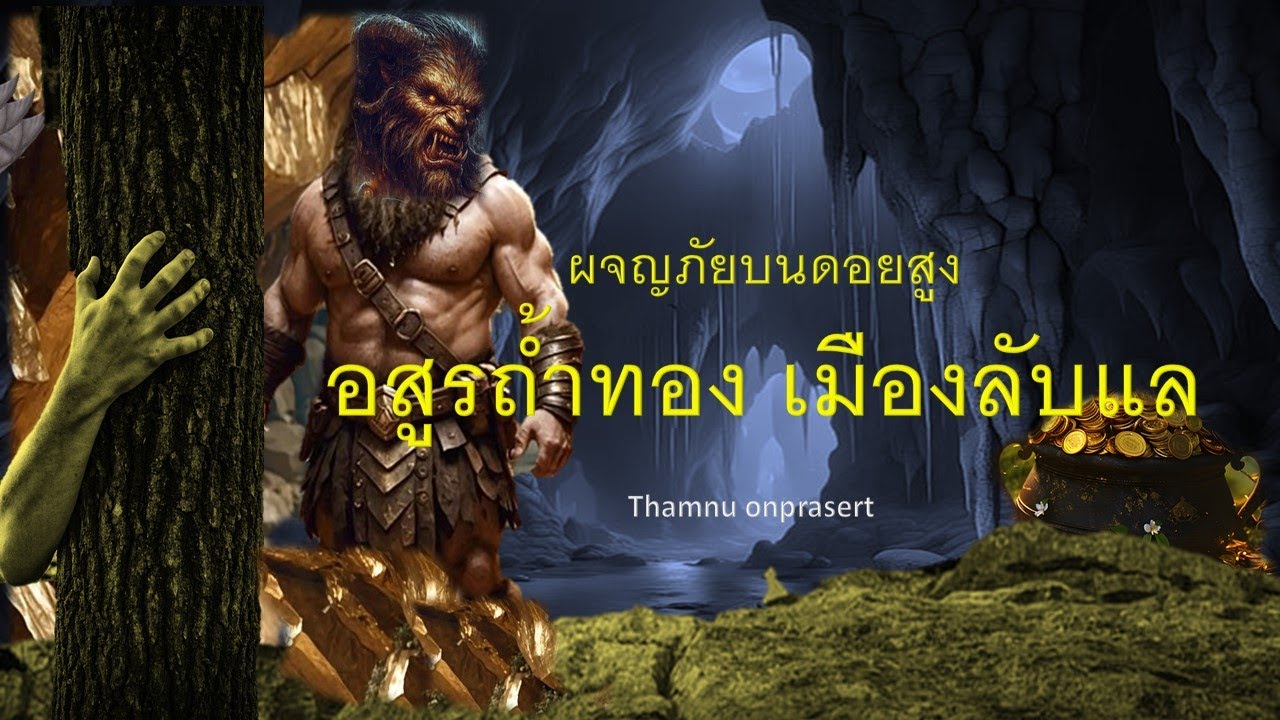 ๑๗๗.อสูรถ้ำทองเมืองลับแล ผจญภัยบนดอยสูง