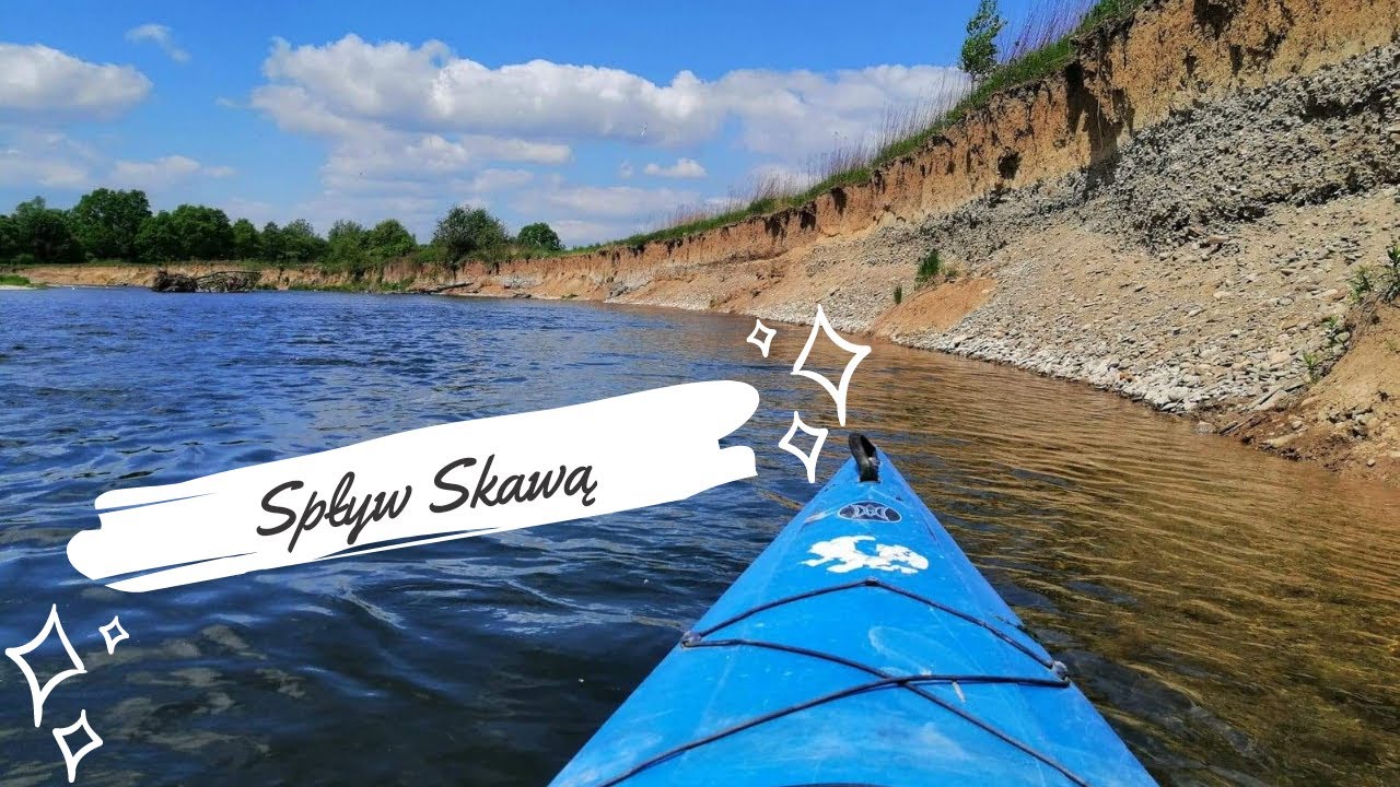 Spływ kajakowy Skawa - małopolska kajaki