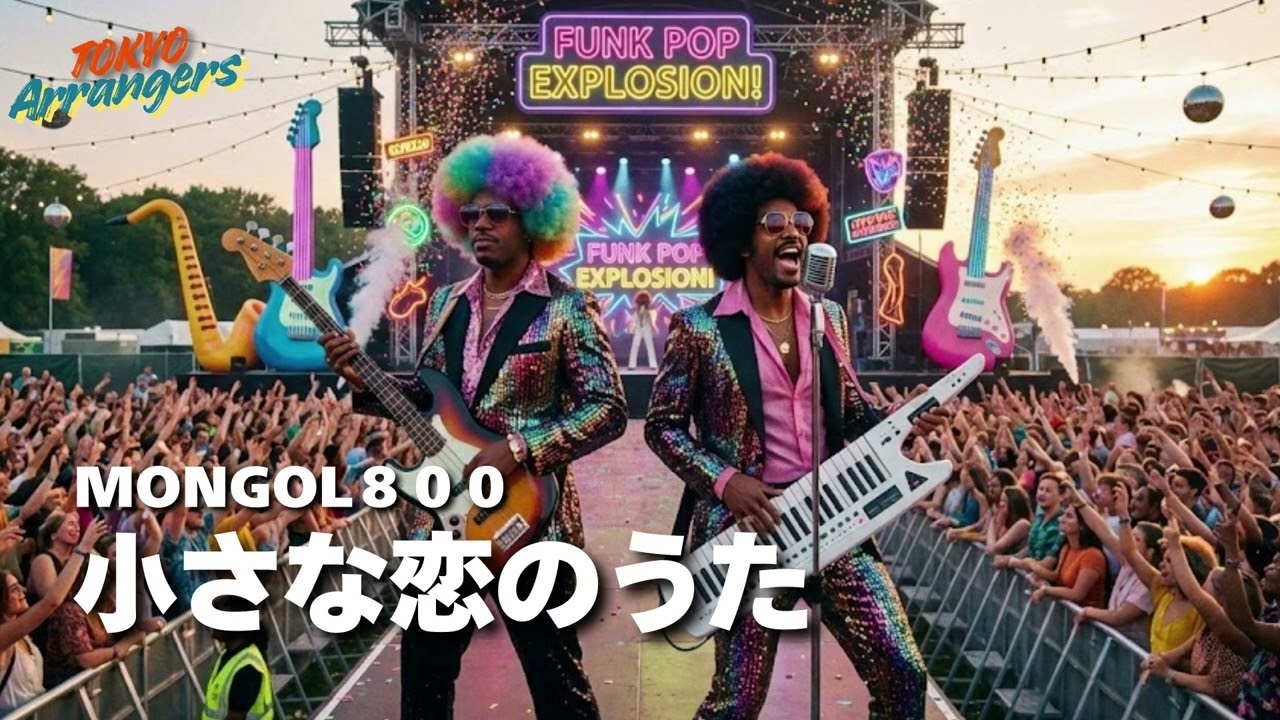 【Funk Pop ver.】小さな恋のうた - MONGOL800｜Tokyo Arrangers Cover｜