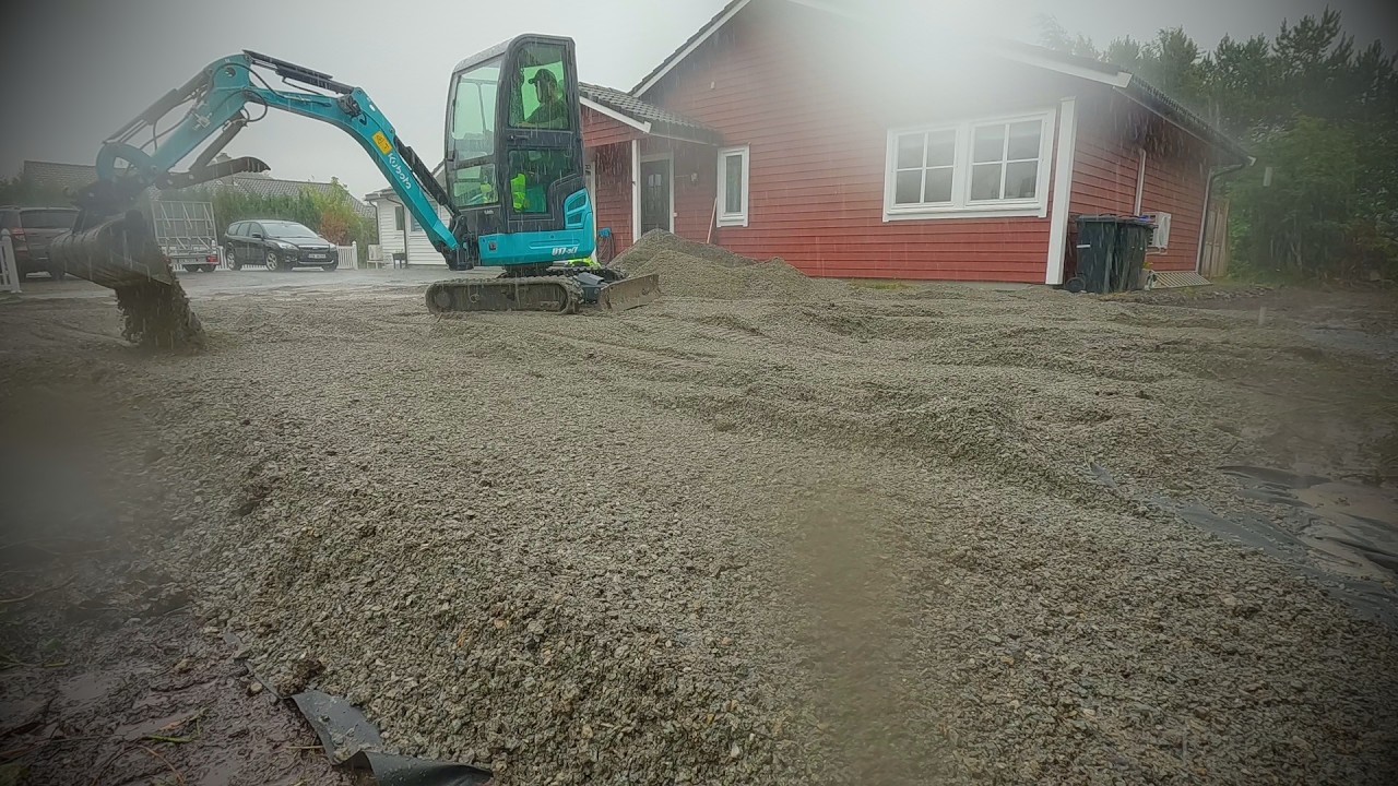 Making a small parking lot huge | chinese mini excavator