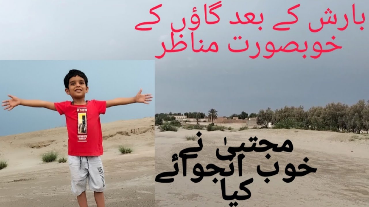 Village Life || Desi Life || Beautiful Village Scenery after Rain #beginnersenglish