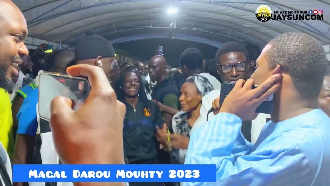 Thiant la Veille du Magal DAROU MOUHTY 2023 : Serigne AHMA JADID KARA & Serigne ABDOU KHOUDOSS KARA