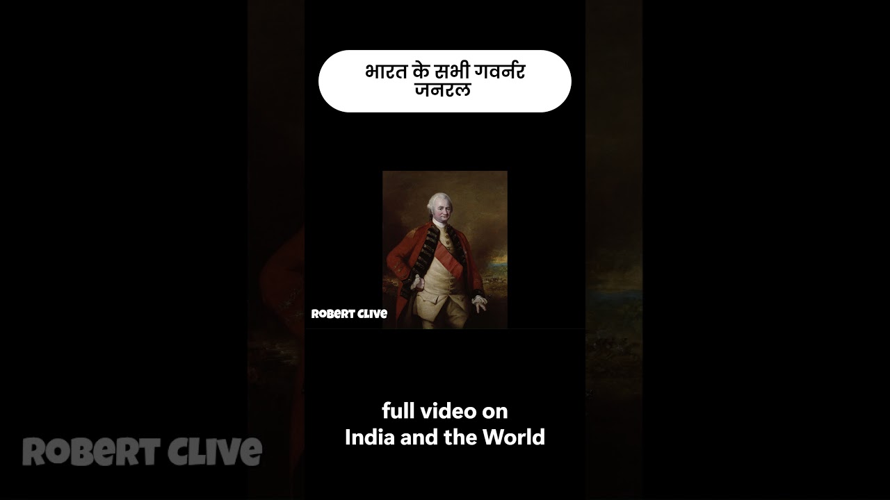 All Governor Generals of India 