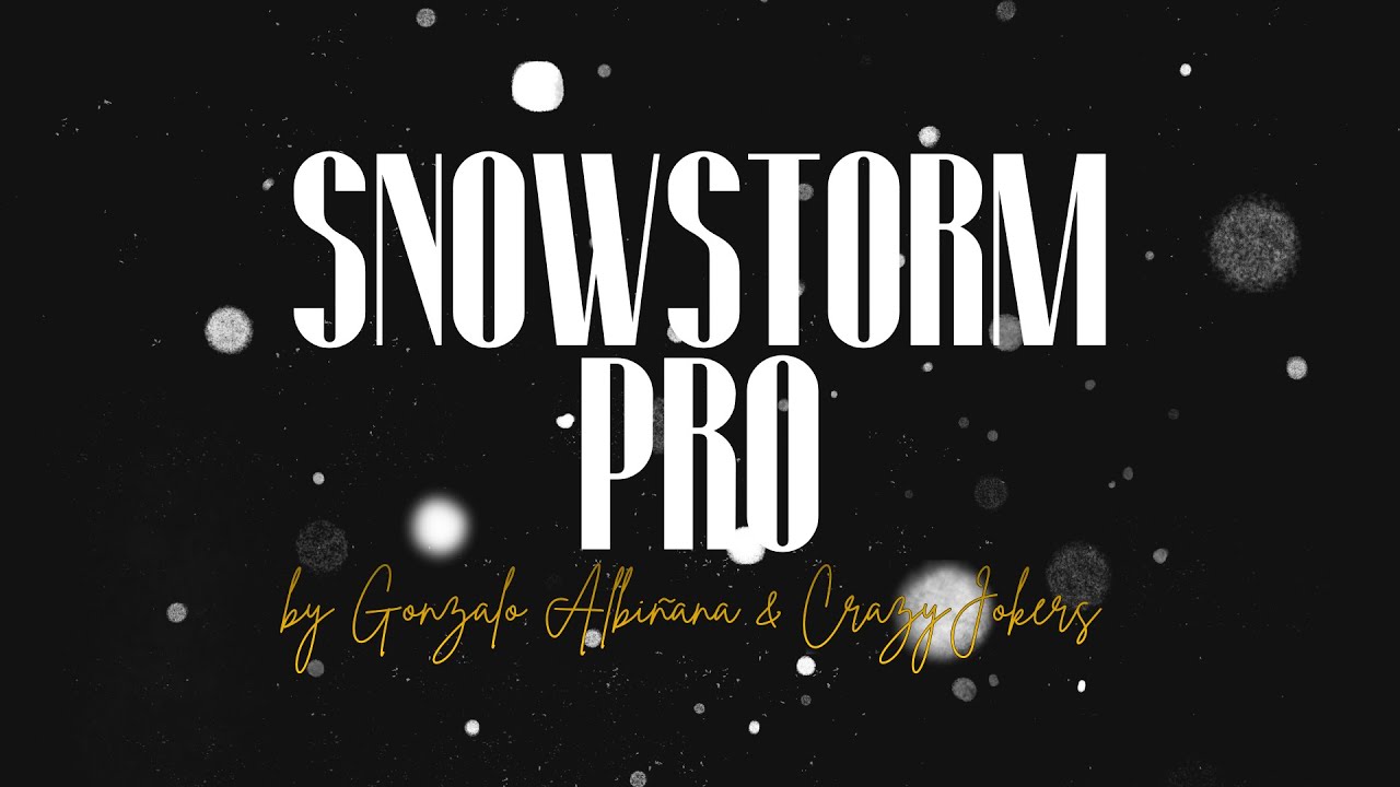 SnowStorm Pro by Gonzalo Albiñana