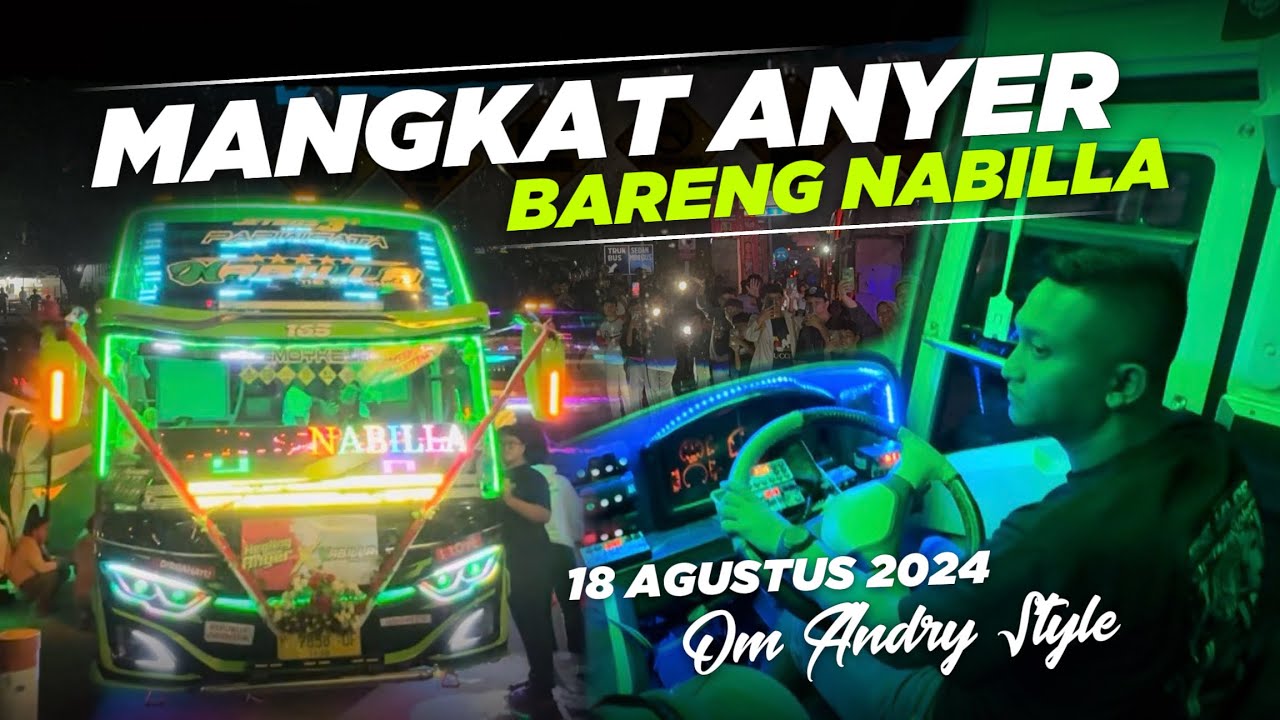 NAIK BUS VIRAL SENSASINYA BEDA ! NADA TELOLET KEMERDEKAAN BERGEMA CUY😍Selalu Ada Yang Baru di Nabila
