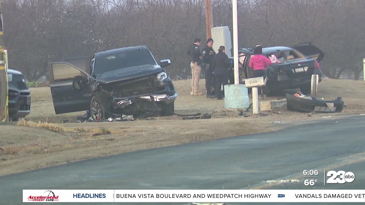 68-year-old killed in crash near McFarland on Thursday morning