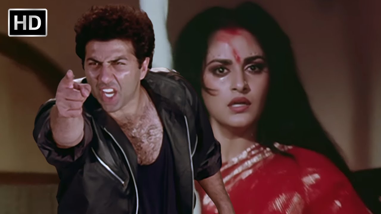 Majboor Climax - सनी देओल और जयाप्रदा की सुपरहिट का एक्शन क्लाइमेक्स - Sunny Deol, Jaya Prada